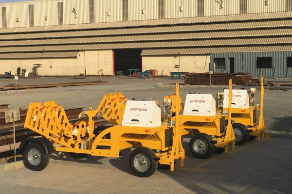Nitrogen Trolley – 4 Cylinder Demountable