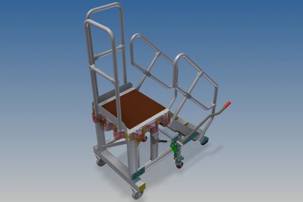 HOP UP General Engine Access Platform 4 Step H1.0m