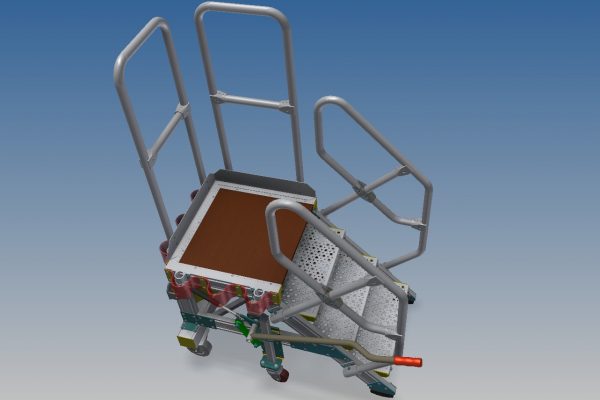 HOP UP General Engine Access Platform 3 steps H0.76m