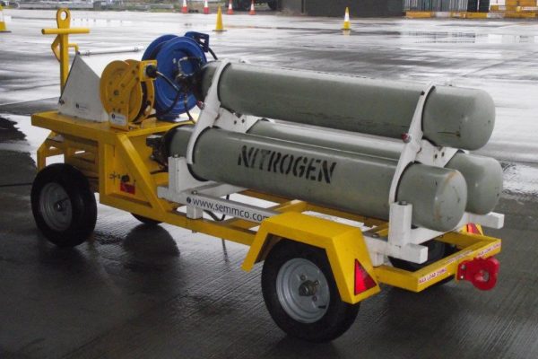Nitrogen Trolley – 3 Cylinder Fixed (Mk12 65L)