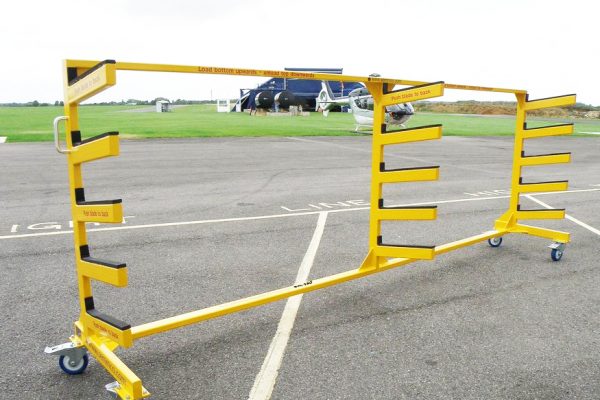 Helicopter Blade Rack