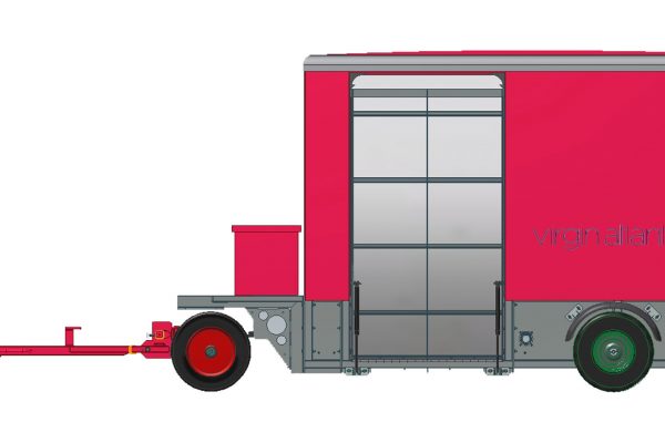 Wheel & Brake Service Trailer (WBST) MEDIUM with RA rear & side ramp