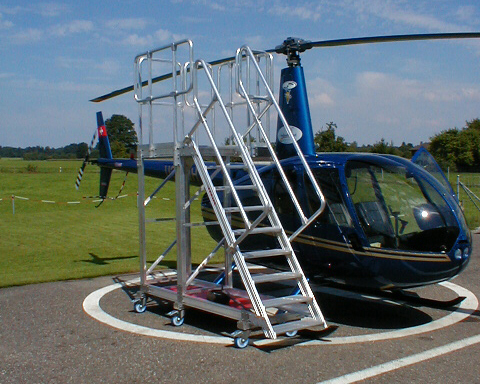 Fixed Height Helicopter Rotor Access Platform