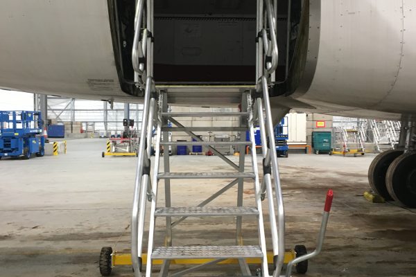 Fixed Height Engineers A320 STAB Bay Access Maintenance Steps