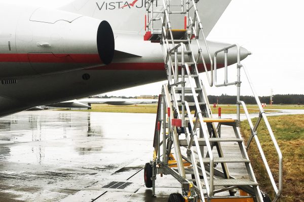 Variable Height UCAS Wide Under Cowl Access Platform 2.2 – 3.2m (towable)
