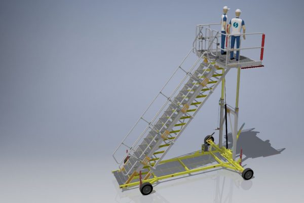 Variable Height Platform H2.5m | 4.5m | W2.2m
