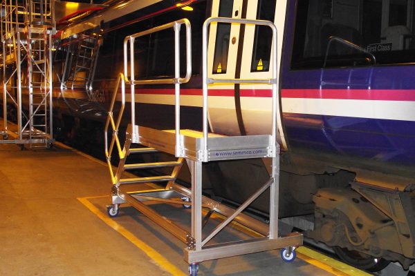 Side Access Rail Maintenance Platform